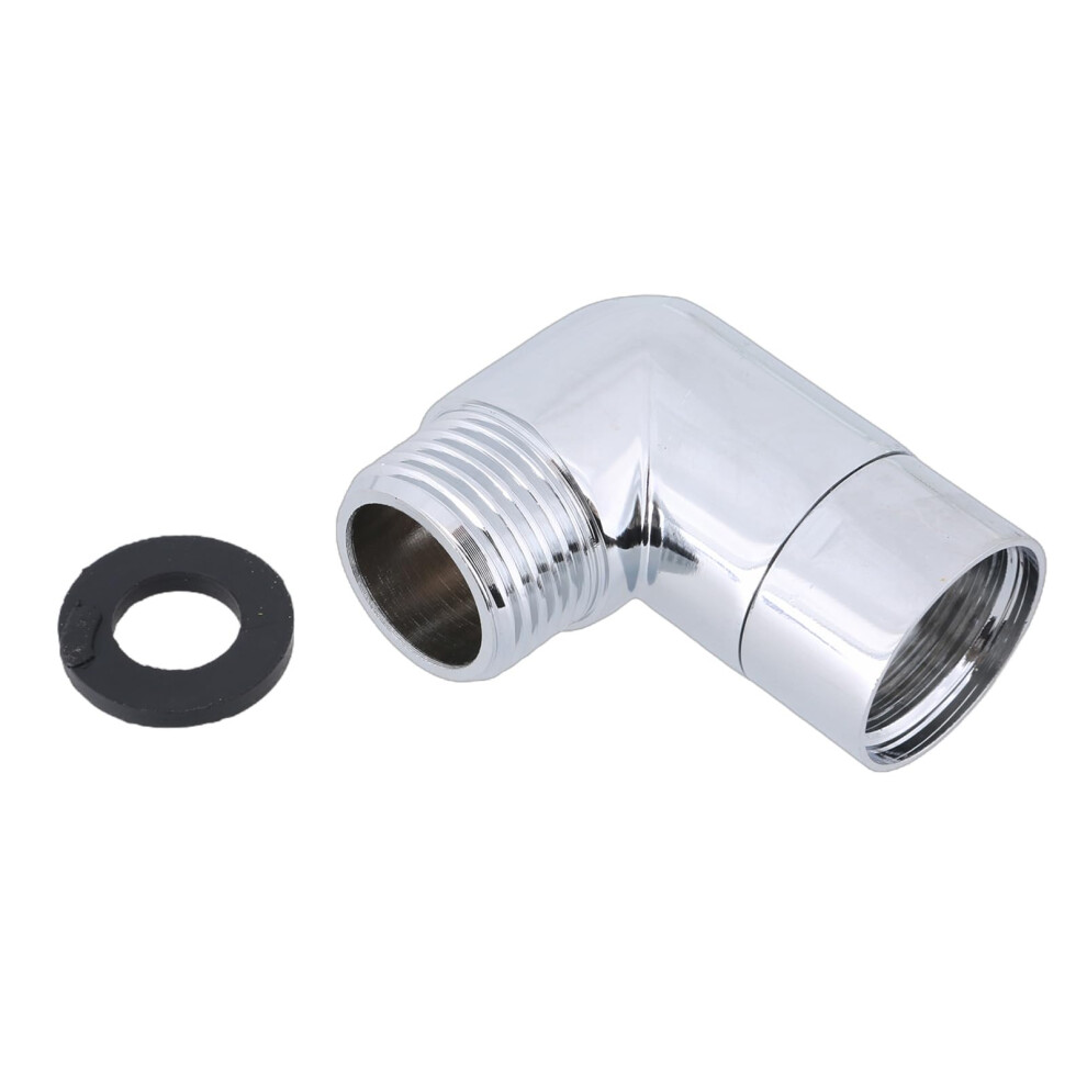 Shower Head Elbow Adapter 90 Degree Swivel Shower Arm Extension For Bathroom Fixtures 9044945348668