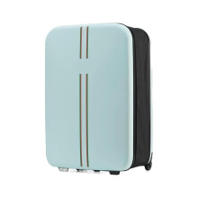 Lightweight 20 Inch Carry On Luggage Hard Shell with Wheels Sky Blue for Travel