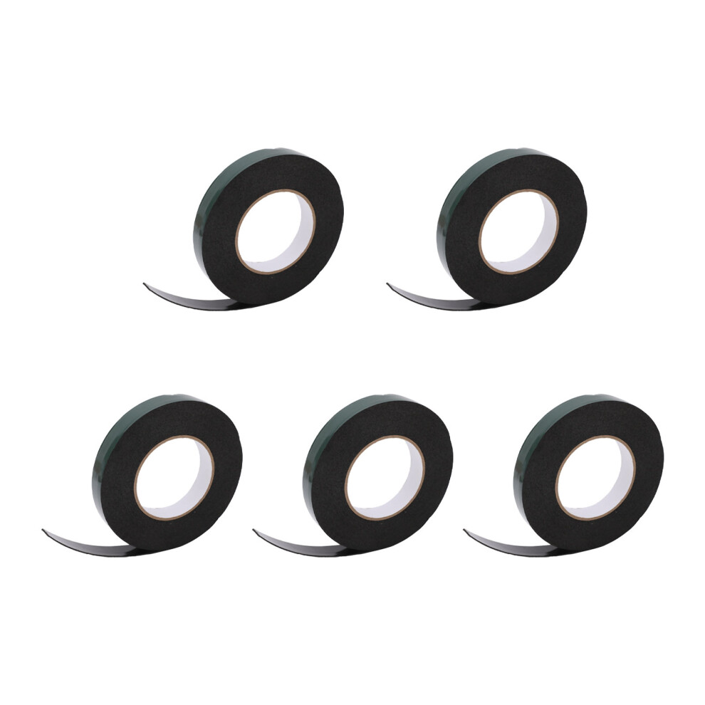 5Pcs Waterproof Pe Foam Tape 20Mm X 10M Double Sided Adhesive 8031382123164