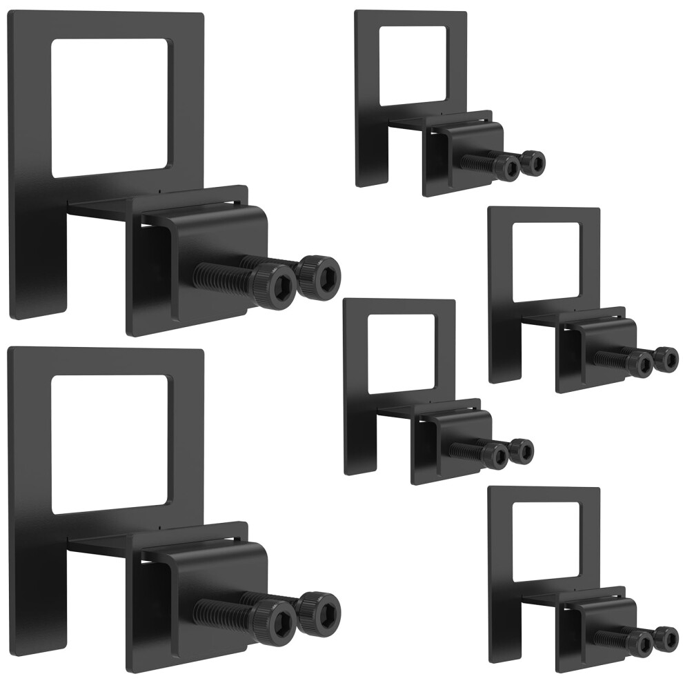 Mattress Retainer Brackets Set, Non Slip Adjustable Metal Holders For Bed Frame, Easy Installation 9164114083425