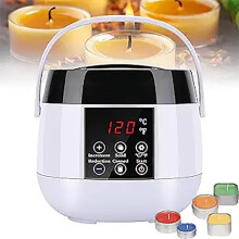Wax Heater with Adjustable Temperature 68248, Bean and Canned Wax Melting Machine for Hair Removal