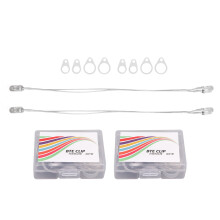 Anti Lost Sentinel: Sturdy Plastic Crocodile Clip With Silicone Loops And Portable Hang Rope For Hearing Aid Clip, Universal Fit Ensures Secure