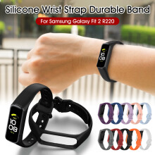 Bracelet de remplacement en silicone lavande pour Galaxy Fit 2 R220, Montre connectée