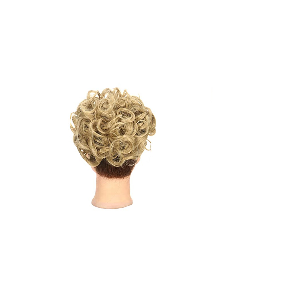 Messy Bun Hairpiece for Women with Comb Clips, Synthetic Chignon Extension for Quick Styling