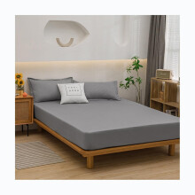 100% Cotton Sateen Fitted Sheet California King Deep Pocket 12' Breathable Soft Bed Sheet with AllAround Elastic