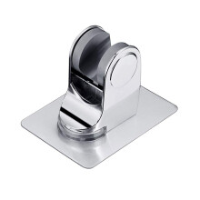 Shower Head Holder Adjustable Wall Mount Bracket for Bathroom Shower Stand Installation