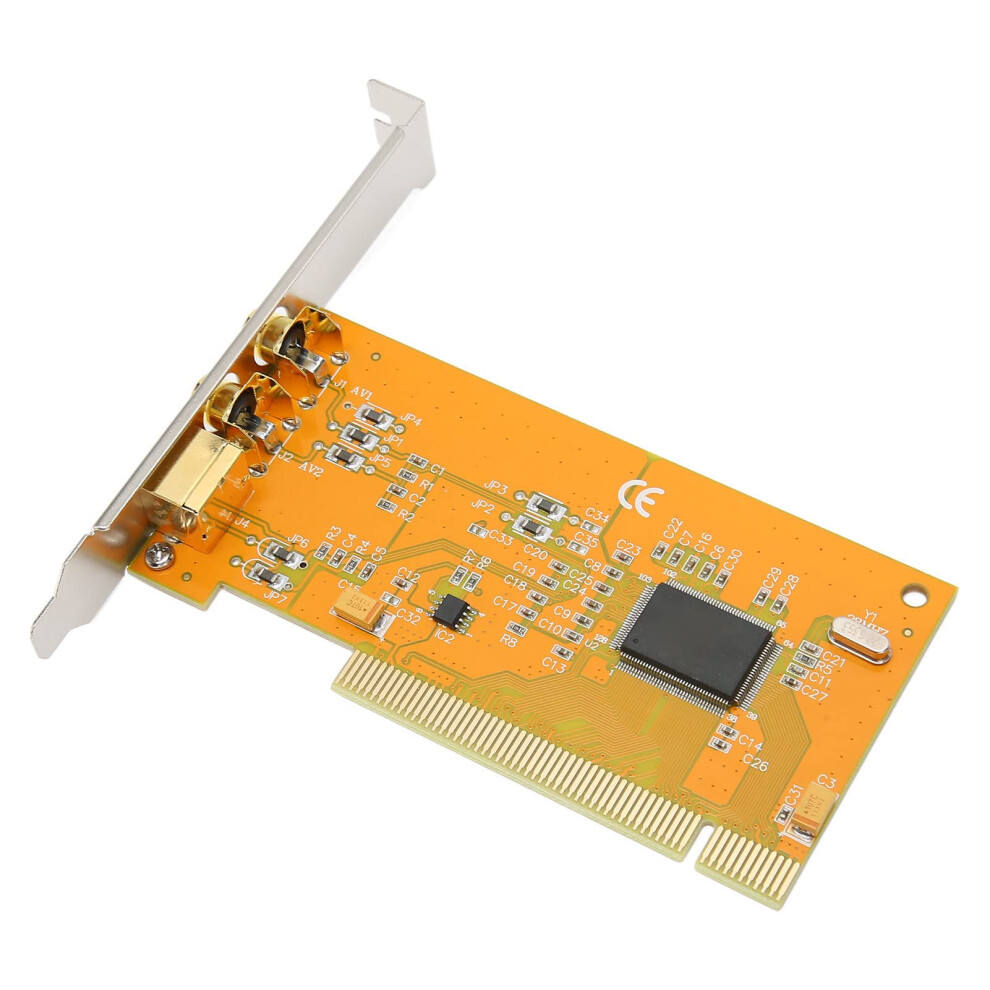 Pci Video Capture Card 640X480 Resolution For Tv Recording, Clear Vga Quality And Easy Pci Installation 9365369350601