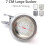 Handheld Shower Head Holder with Adjustable Suction Cup Bracket, Removable Wall Mounted Design 5