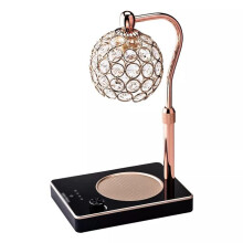 Candle Warmer Lamp USB Powered Stepless Dimming Flameless Candle Melting Light for Bedroom