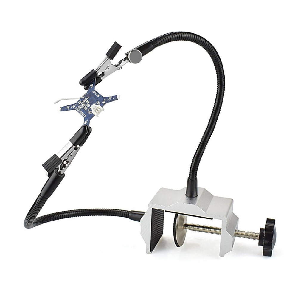 Helping Hands Soldering Station With 360 Rotating Clamps And Adjustable Arms For Pcb Sn2a 9164114090652
