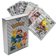 55 Ultra Rare Card Pack, Interesting Combination Rare Cards, Foil Cards (Silver) Silver