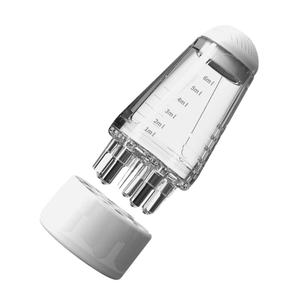 Scalp Oil Applicator with Massage Comb and Precise Roller Ball for Hair Treatment and Travel