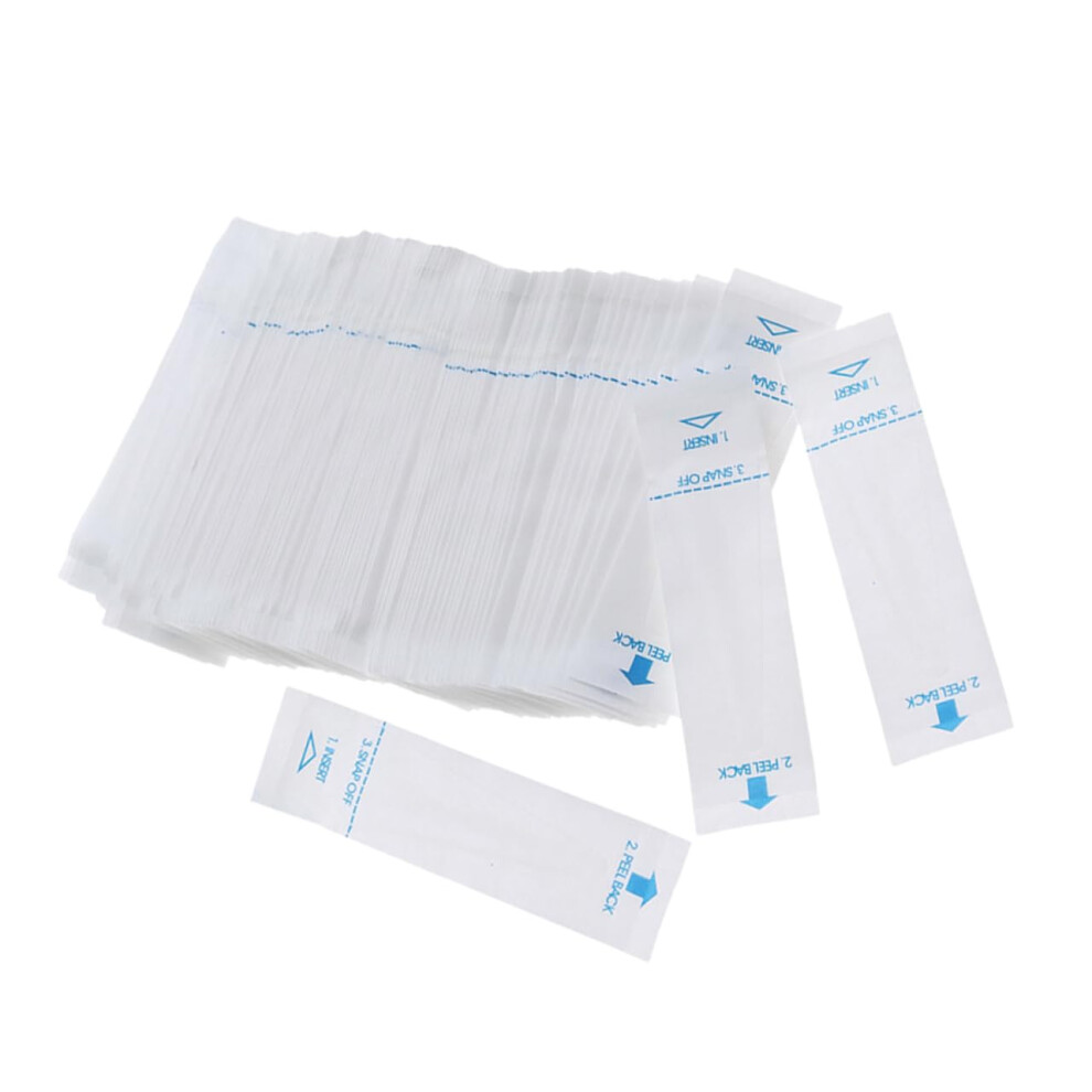 100pcs Disposable Thermometer Probe Covers Hygienic Paper Sleeves for Pets Cats Dogs