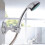 Adjustable Wall Mounted Shower Head Holder Chrome Suction Bracket for Bathroom 4