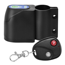 Bike Alarm with Remote Control, 110dB Loud Motorcycle AntiTheft Alarm with Vibration Sensor