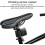Bike Alarm with Remote Control, 110dB Loud Motorcycle AntiTheft Alarm with Vibration Sensor 2