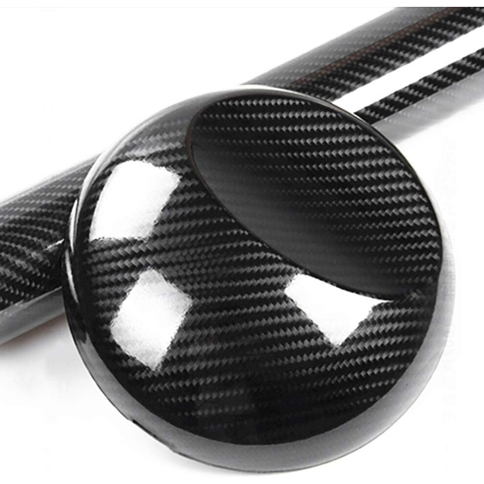 6D Gloss Carbon Fiber Vinyl Wrap Film 10Ft X 4Ft Bubble Air Release Car Sheet Black 9044945313505