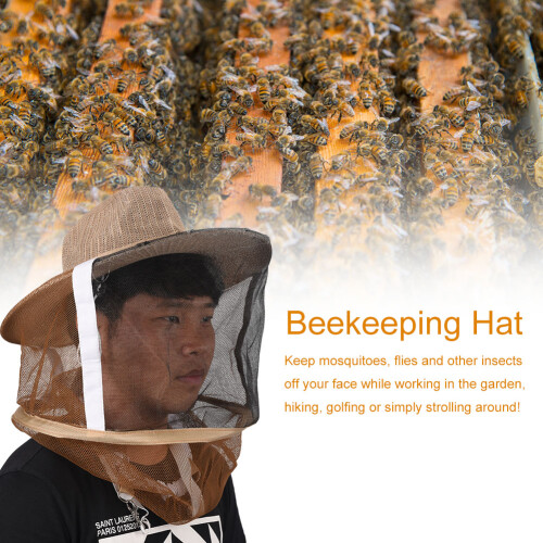 Beekeeper Hat With High Visibility Veil, Tightly Stitched For Durability And Uninterrupted Visibility 2