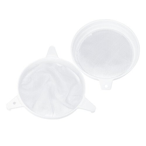 Double Sieve Honey Screen Filter, Wide Application Beekeeping Tools Mesh Filter For Removing Impurities, User Friendly Gripping Fixation Suitable For