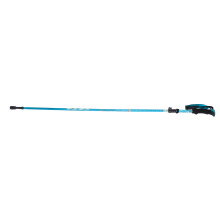 Himmelblauer Aluminiumlegierung zusammenklappbarer Wandernstab für Herren & Damen, 297g