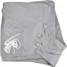 Voile d'ombrage - Awtools - AW67302 - 3x4 m - Gris - Rectangulaire