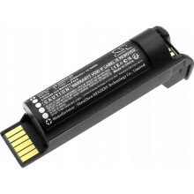 Wiederaufladbare Batterie - CAMERON SINO - BT-000317-01 - Lithium-Ion - 3,7 V - Schwarz