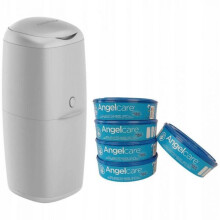 Abakus - KLASSE WINDTASCHE + 5 INSERTS ANGELCARE GRAU
