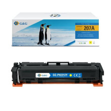G&amp;G 207A toner compatibel met HP 207A 207X geel - voor HP Color LaserJet Pro M255-MFP M282-M283