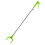 Trash Grabber Long Handle Ergonomic Grip Green Lightweight Garbage Picker Mobility Aid Tool 1PCS 1