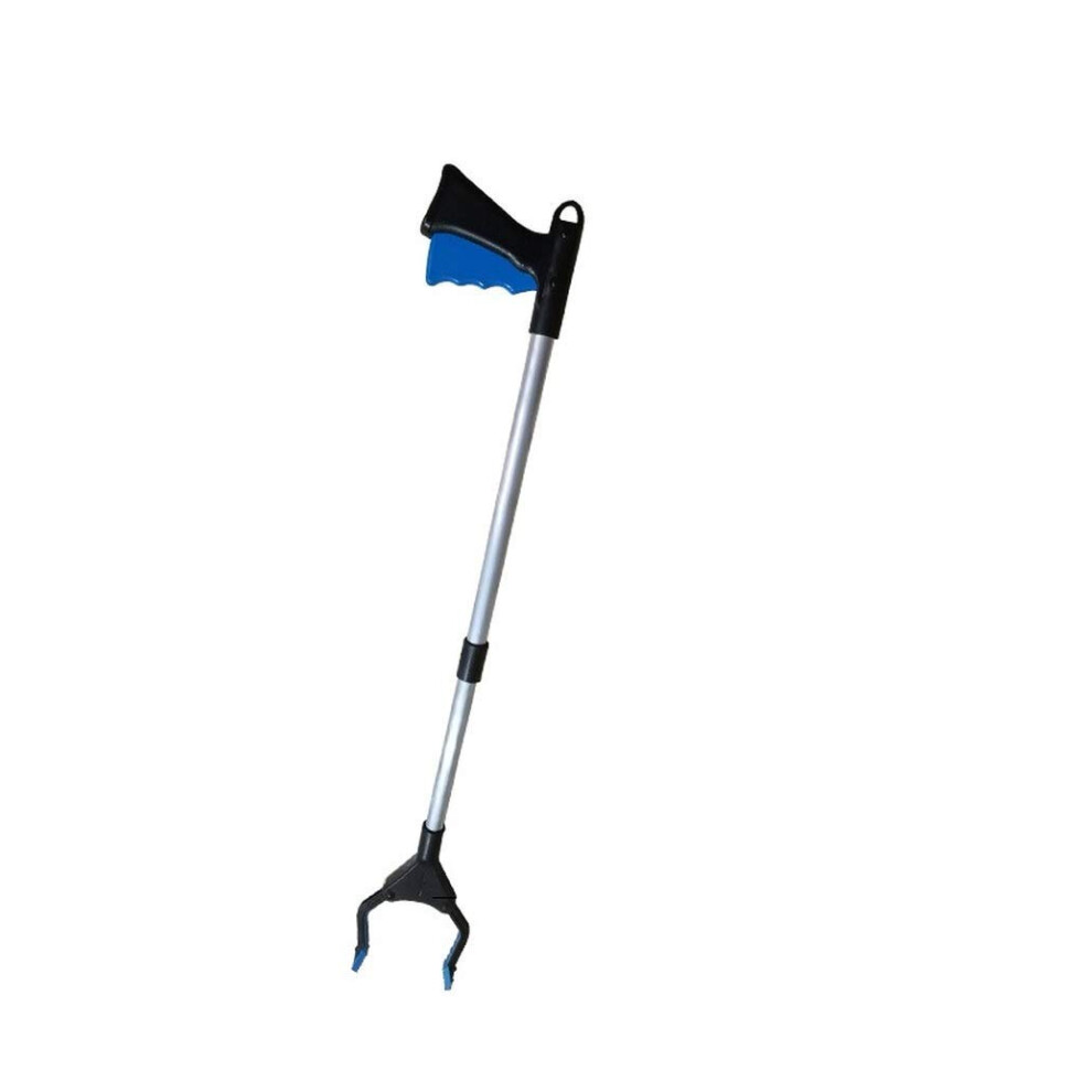 Reacher Tool 31 Inch Foldable Litter Picker with Rotating Rubber Gripper for Elderly and Garden