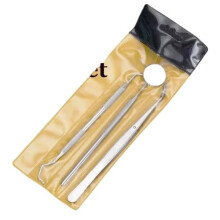 Professional Stainless Steel Dental Cleaning Kit with Precision Tips for Safe Plaque Removal