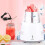 Portable Beverage Cooler Fast Cooling Cup for Beer Wine Compact EU Plug Black 3