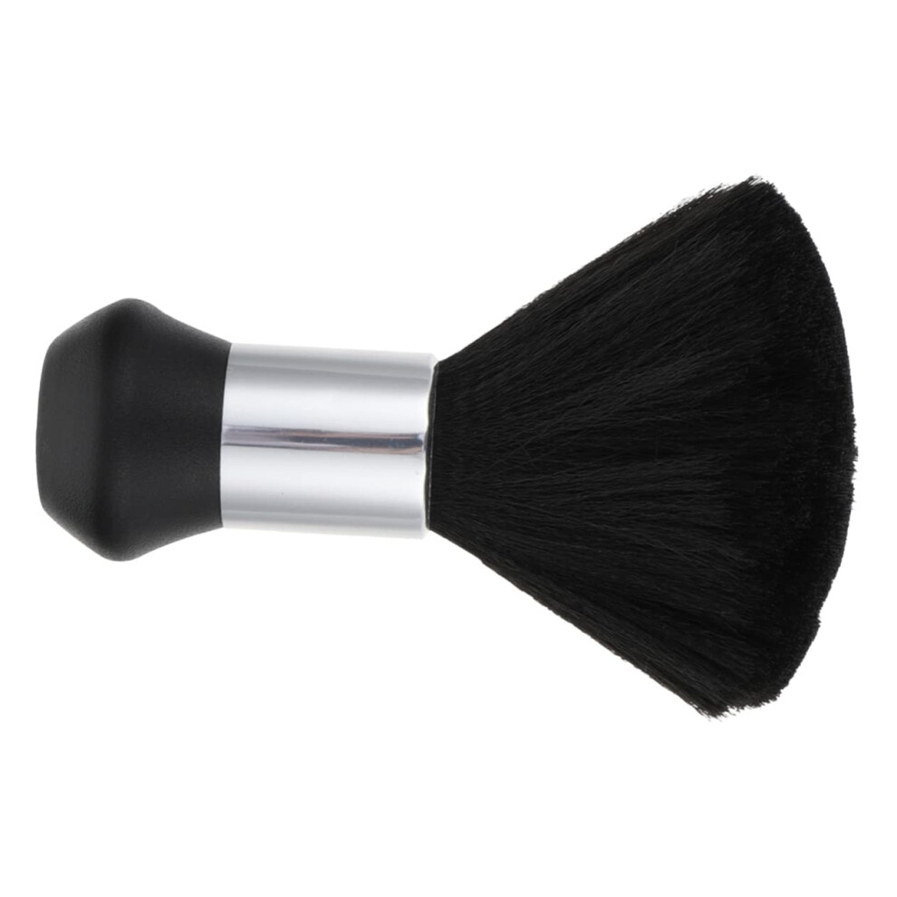 Barber Neck Duster Brush Set 4pcs Black Hair Cleaning Tools for Professional Haircut