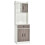 Buffet de cozinha - HELLOSHOP26 - 60 x 40 x 180 cm - Branco - MDF - Design elegante e prático 1