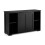 Küchenbuffet - HELLOSHOP26 - 106,7 x 33 x 62 cm - MDF - Schwarz - Modernes Design 1