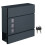 Cassetta postale - HELLOSHOP26 - Modello moderno - Grigio antracite - Coperchio bloccabile - Resistente all'acqua 1