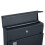 Cassetta postale - HELLOSHOP26 - Modello moderno - Grigio antracite - Coperchio bloccabile - Resistente all'acqua 2
