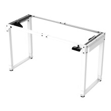 Pied de table électrique - HELLOSHOP26 - Réglable 70-115 cm - Acier allié - Blanc - Silencieux