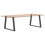 Pieds de table - HELLOSHOP26 - Lot de 2 - Design moderne - Acier thermolaqué - Ajustables 6