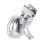 Shower Head Holder with Strong Suction Cup, Adjustable Wall Mount, Tool Install, ABS Plastic 1