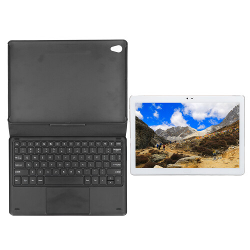 Tablet With Keyboard Octa Core Processor HD Touch Screen Dual Camera 10 Core AI Stereoscopic Display Long Lasting Battery Smart Switching Technology 2