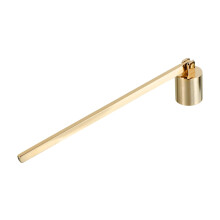 Stainless Steel Candle Snuffer Ergonomic Wick Extinguisher Tool for Safe Home Candle Use