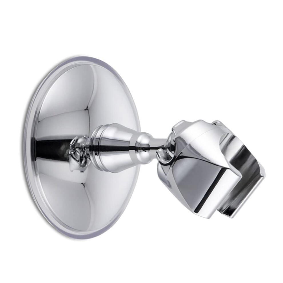 Abs Suction Cup Shower Head Holder No Drill Removable Bracket For Bathroom 8X10cm 9044945317244