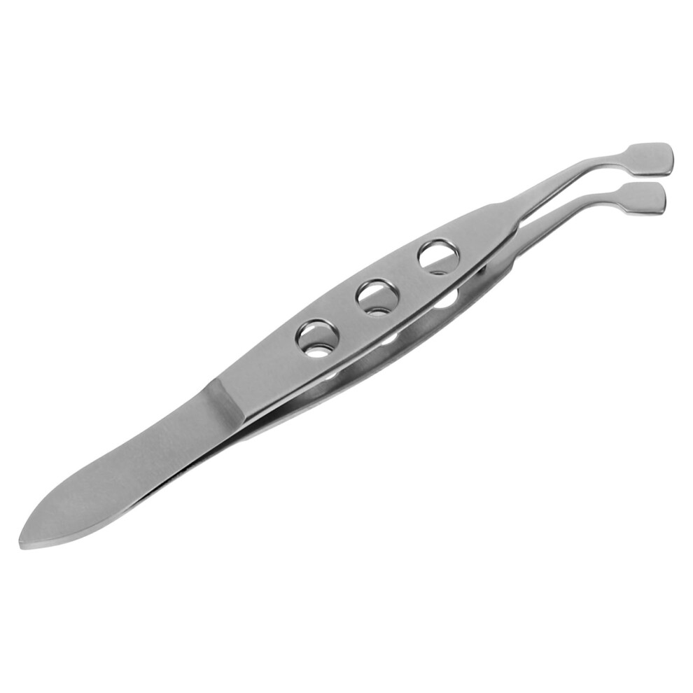Meibomian Gland Forceps Metal Eyelid Massage Tweezers for Precise Eyelid Care and Eye Comfort