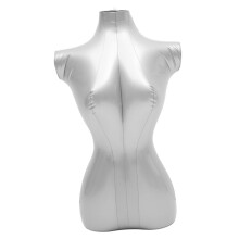 2pcs Inflatable Female Mannequin Dress Form for Clothing Display and Photography Lightweight PVC Easy Setup