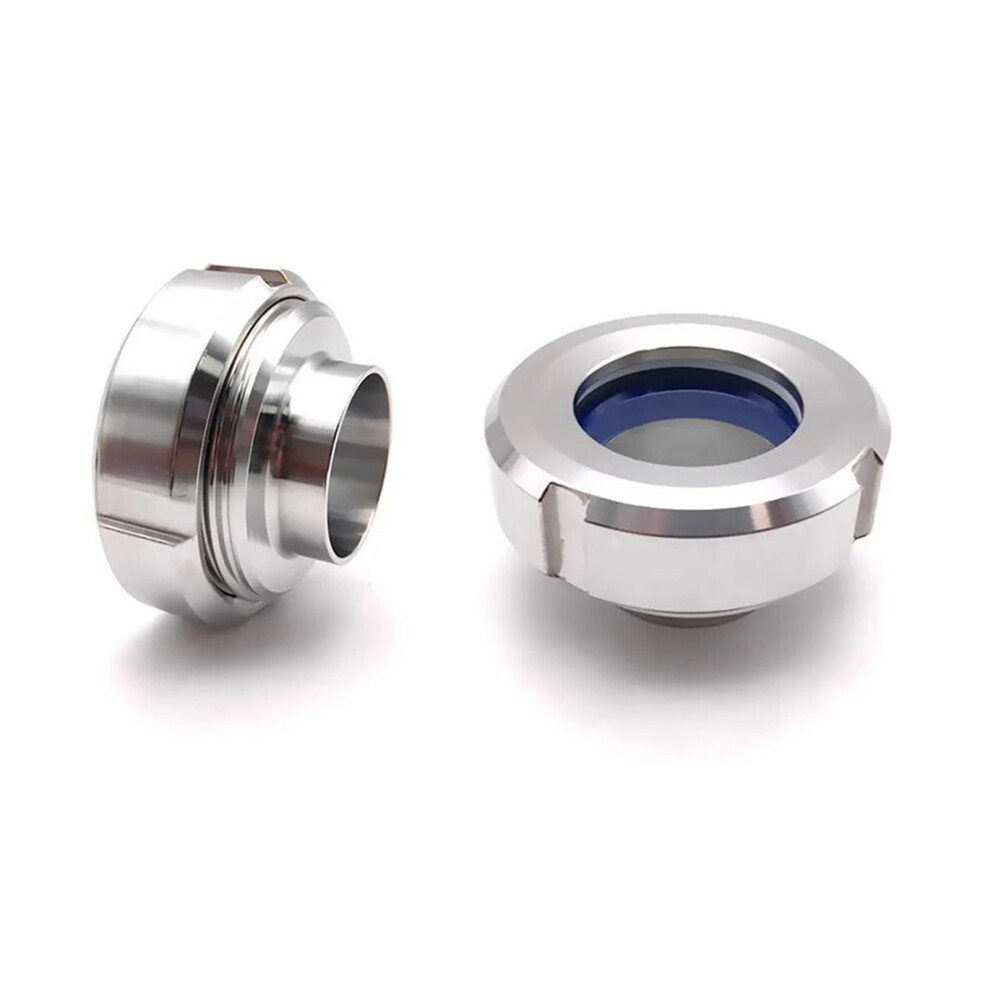Sms Threaded Stainless Steel Sight Glass Od102mm Ss304 For Clear Fluid Inspection And Easy Weld Installation 9113335095472