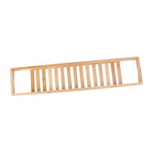 Bamboo Bath Tray Expandable Bathtub Caddy with Book and Tablet Holder for Relaxation Storage