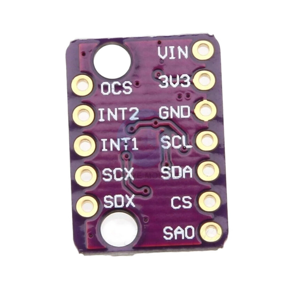 Lsm6ds3 3D Accelerometer Gyroscope Module With Temperature Sensor, Dual Spi I2c For Arduino 9044945319194
