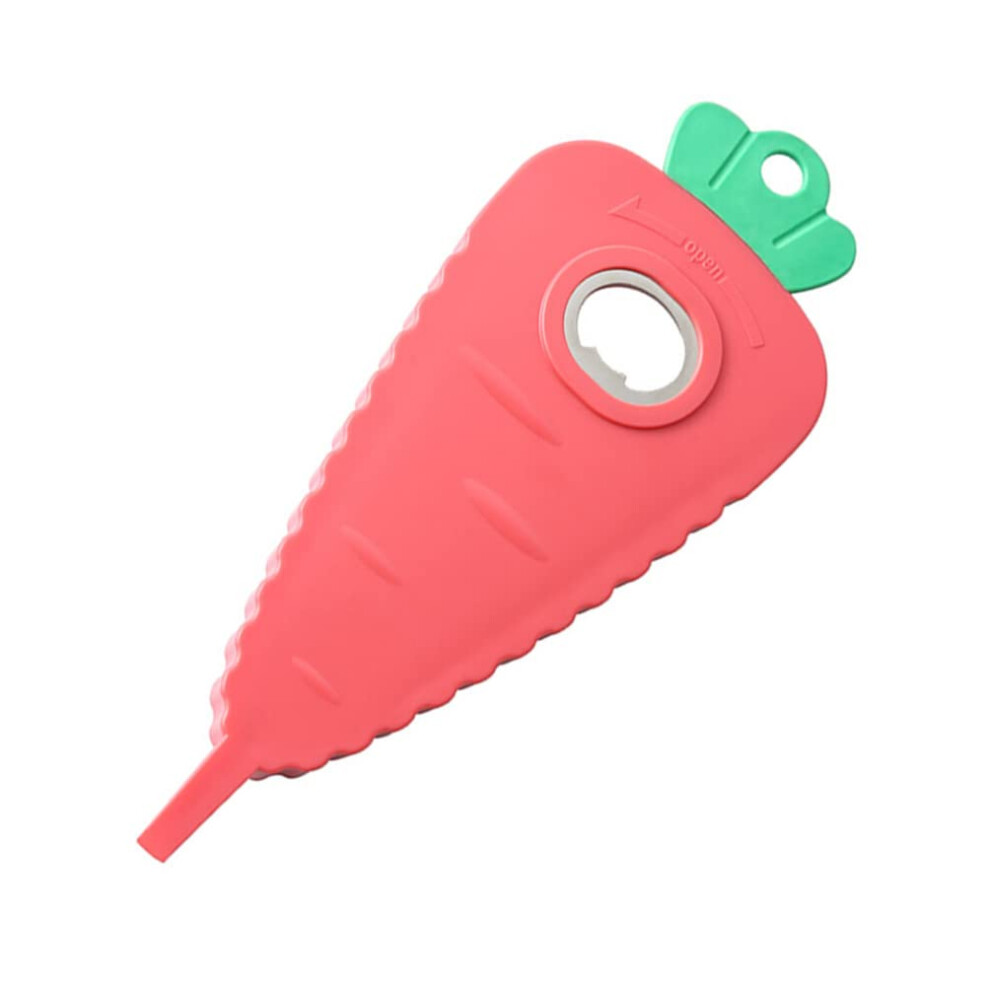 Ergonomic Easy Grip Radish Shaped Bottle and Jar Opener for Seniors Beer and Soda Caps