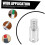 Metal Thread Tip for Broom Handle Replacement, Rustproof Extension Pole Adapter for Cleaning Tools 5